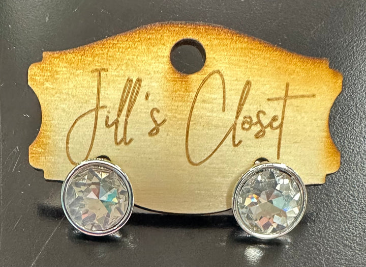 Iridescent Stud Earrings