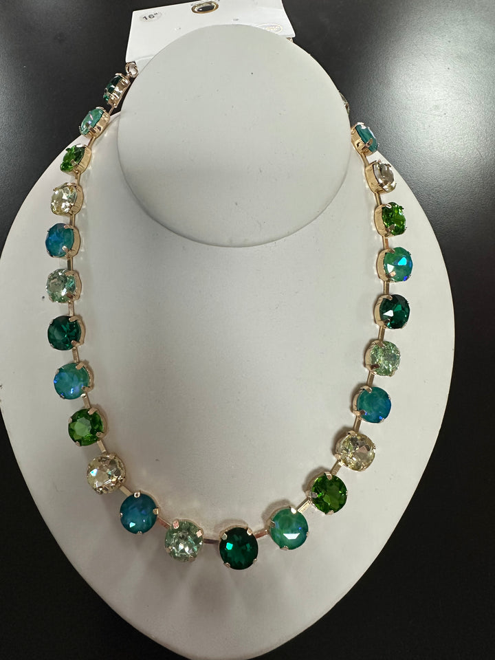 Faceted Crystal Necklace