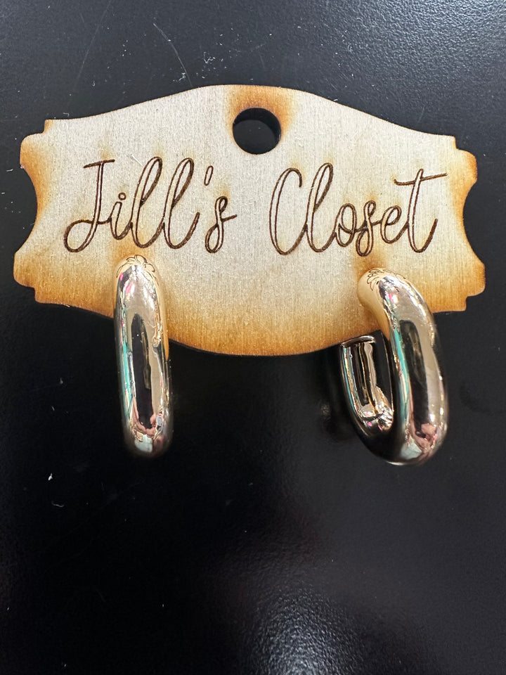 Hoop Stud Earrings