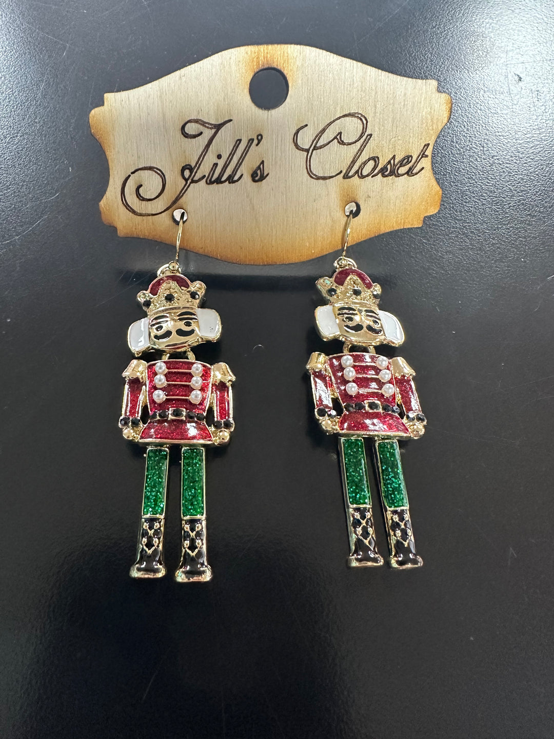 Nutcracker Fishhook Earrings
