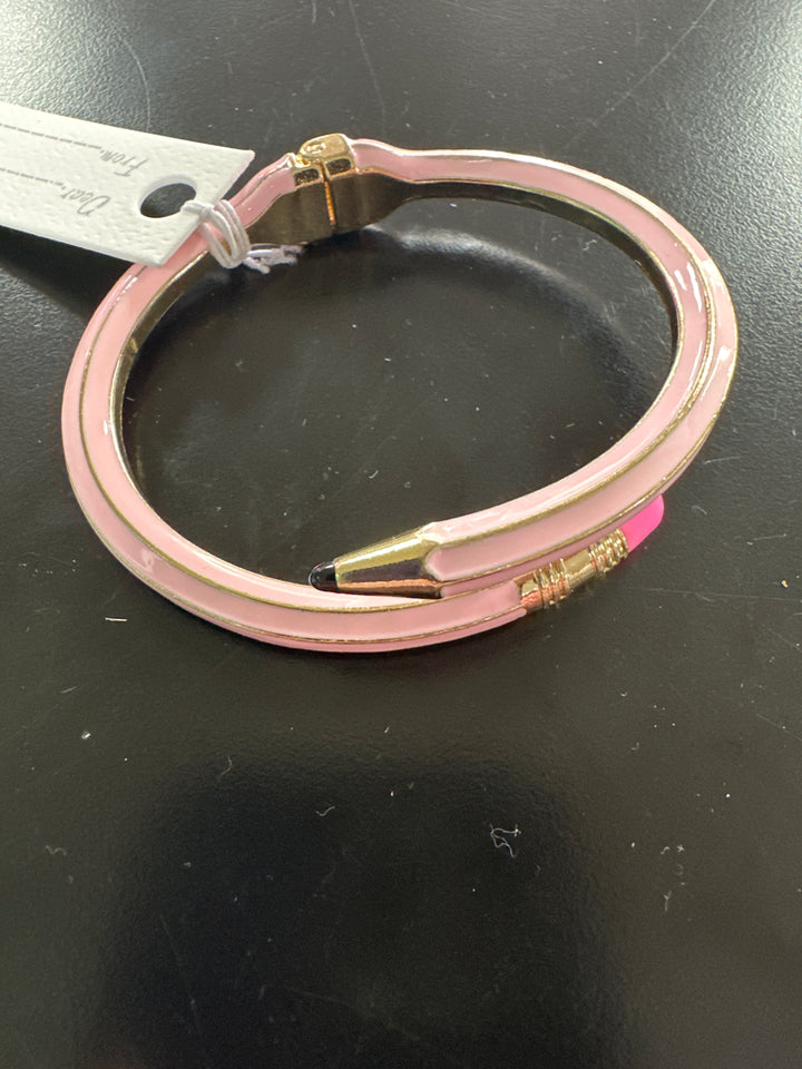 Teacher Pencil Bangle Bracelet