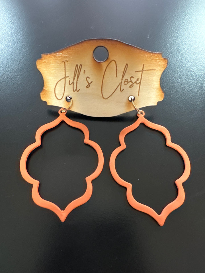 Open Arabesque Earrings