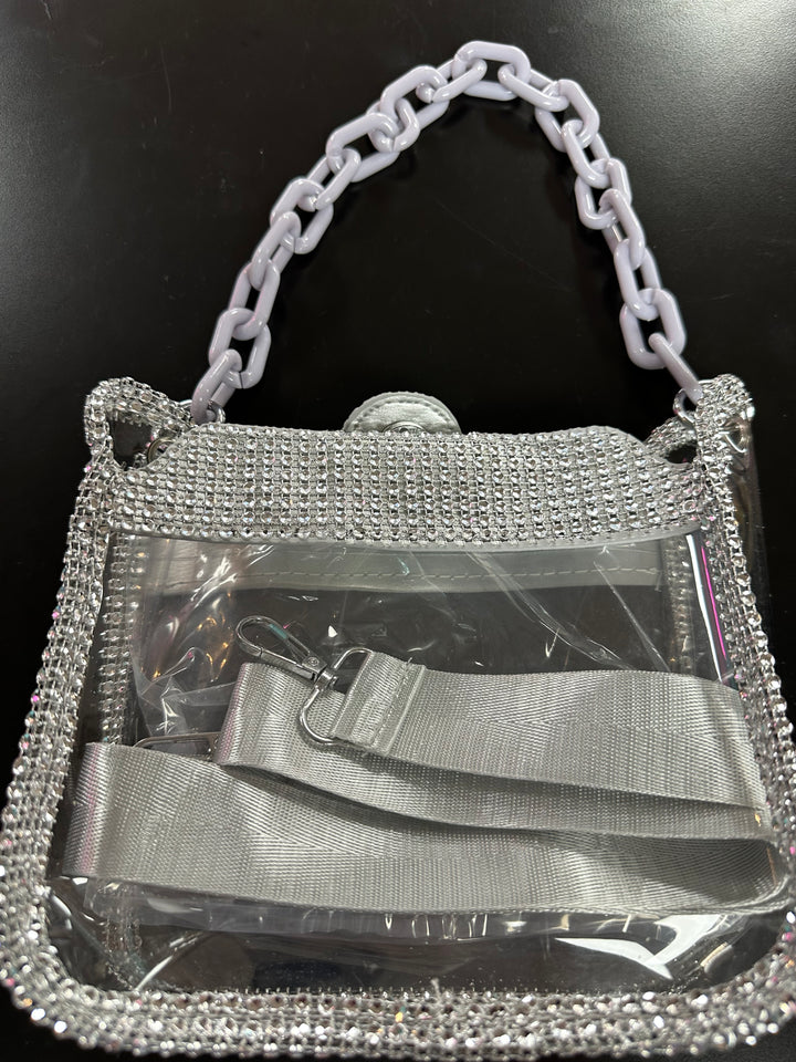 Clear Glittery Bags