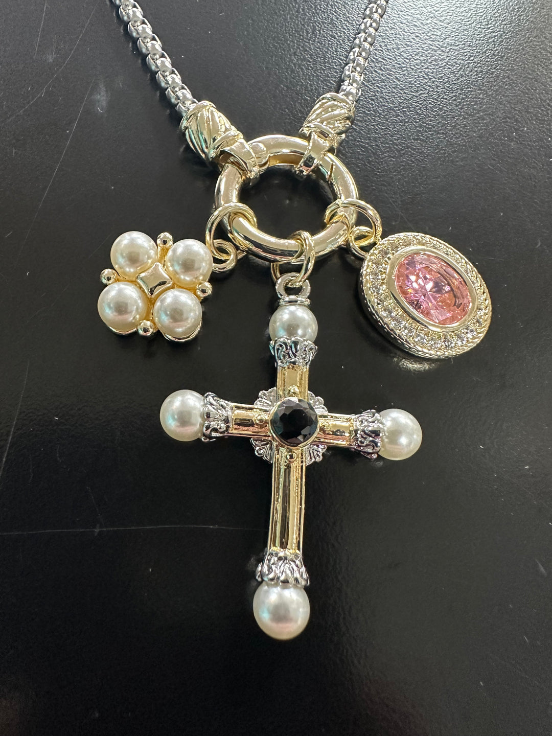 Cross Charm Necklace