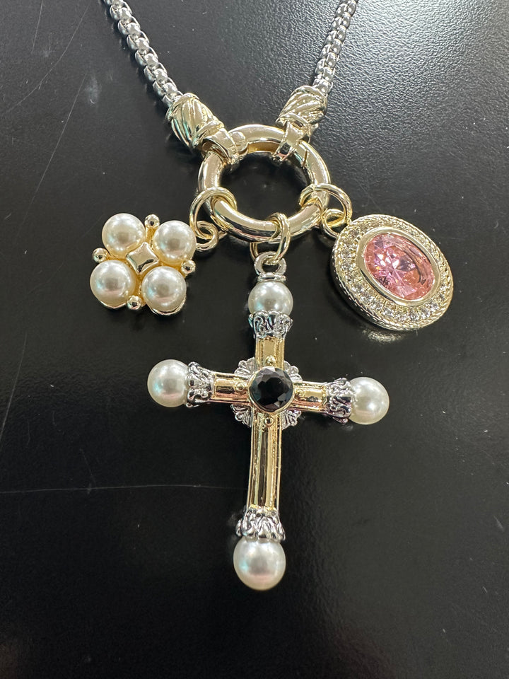 Cross Charm Necklace