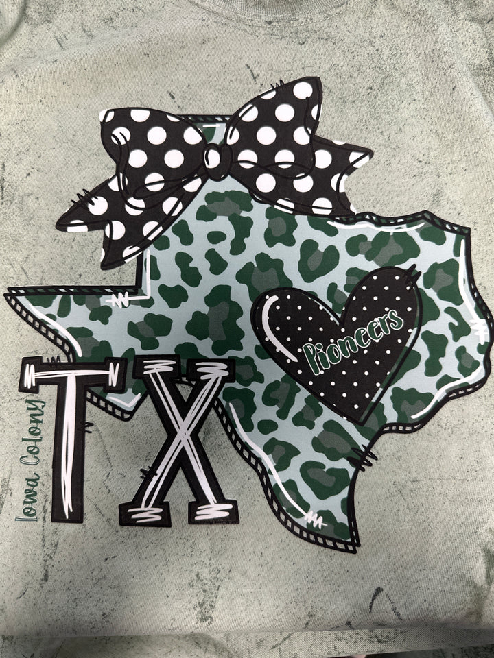 Doodle Texas Iowa Colony Pioneers