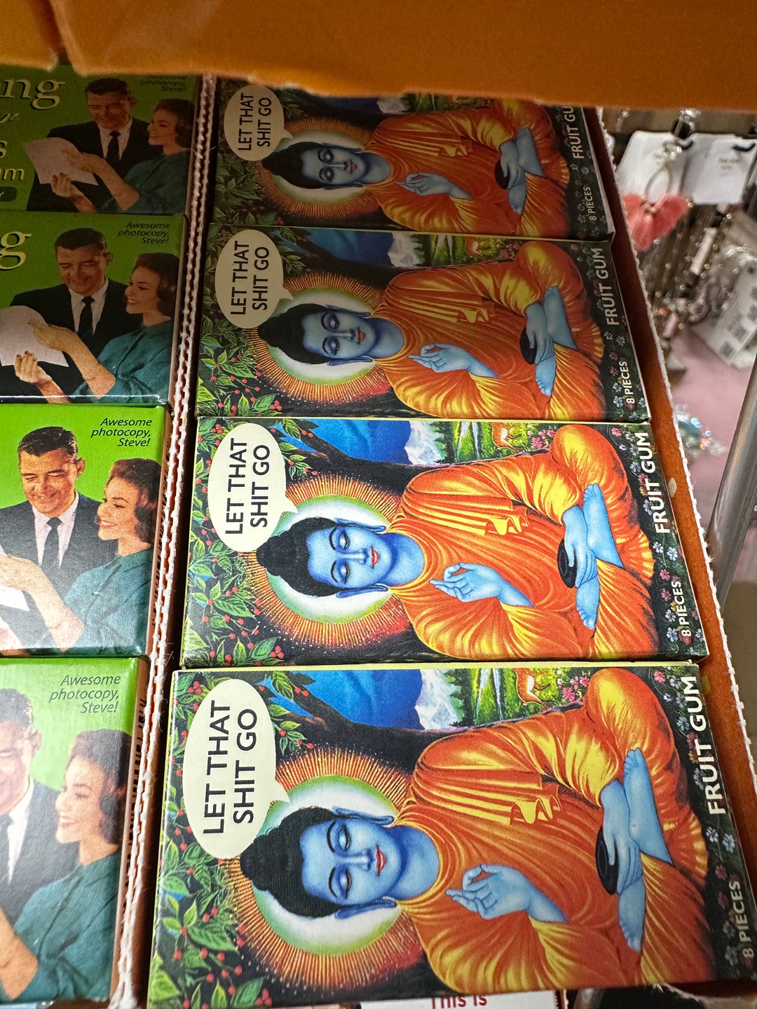 Snarky Blue Q Gum