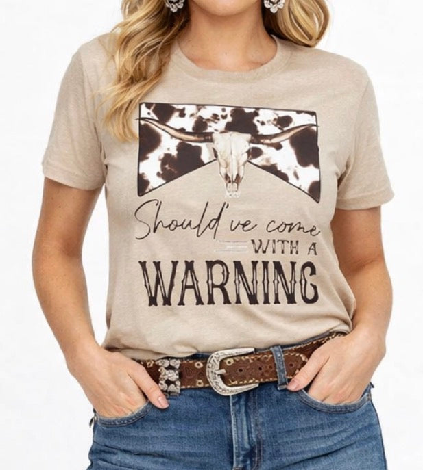 Warning T-Shirt