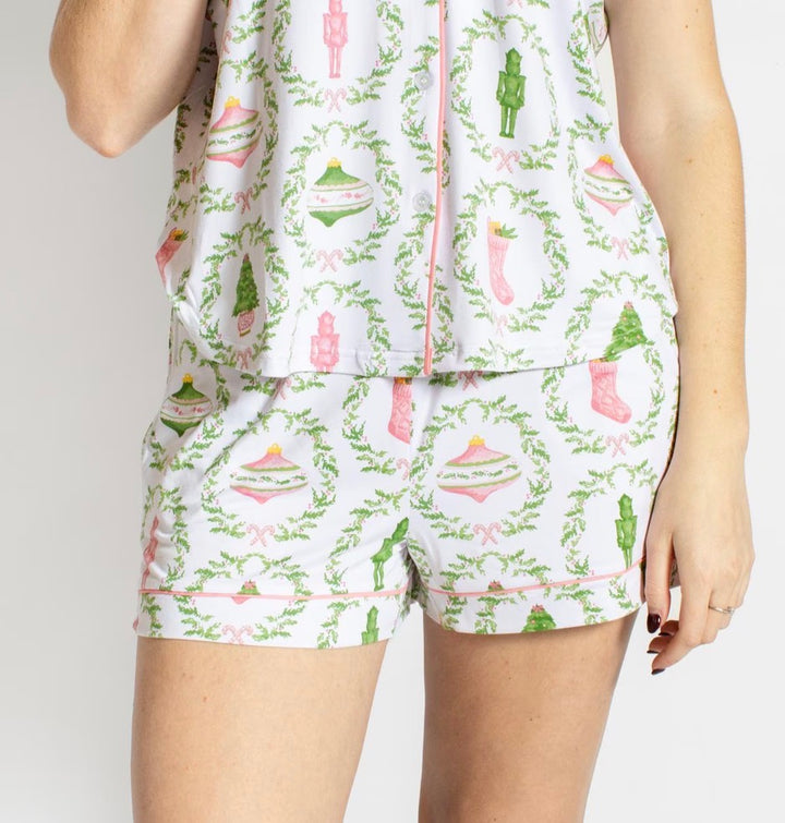 Royal Standard Nutcracker Shorts & T-shirt Pjs