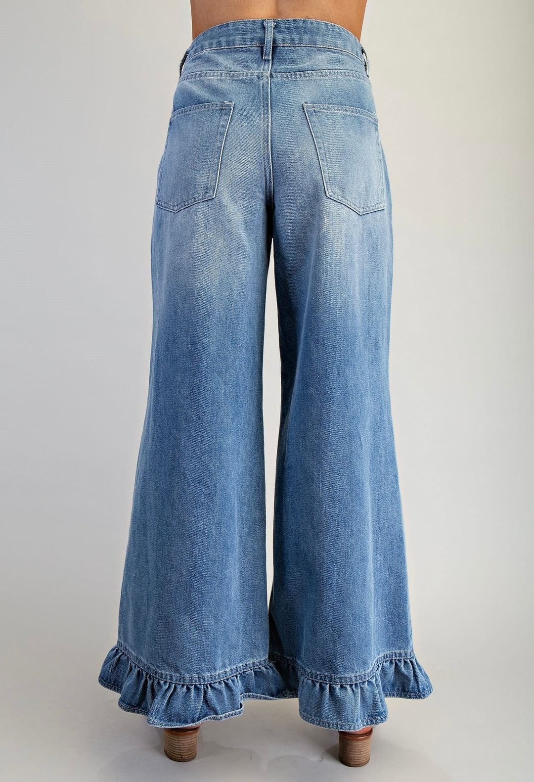 Ruffle Me Denim Pants