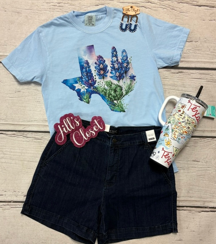 Texas Bluebonnet Tee