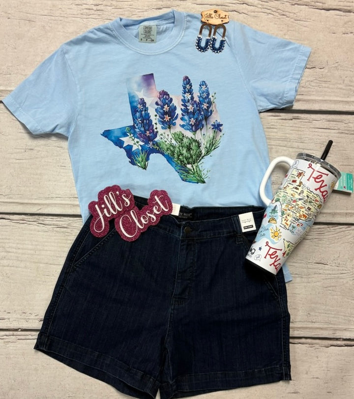 Texas Bluebonnet Tee