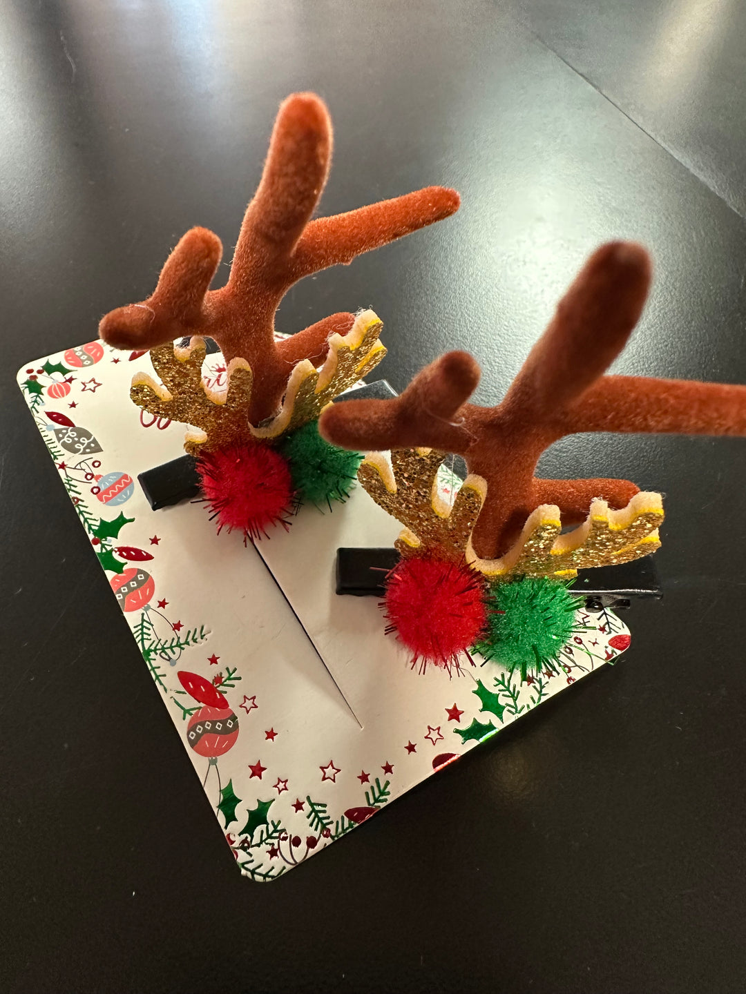 Deer Antler Hair Clips