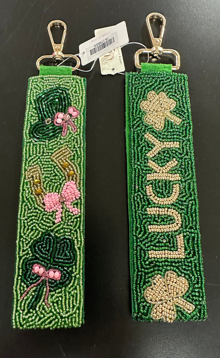 Beaded St Patrick’s Key Straps