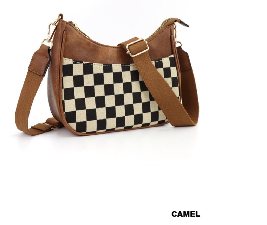 Checkered Shoulder Bag