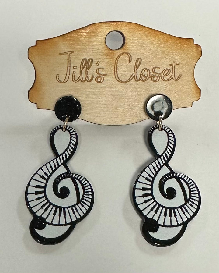 Musical Note Earrings