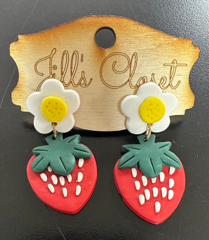 Strawberry Earrings