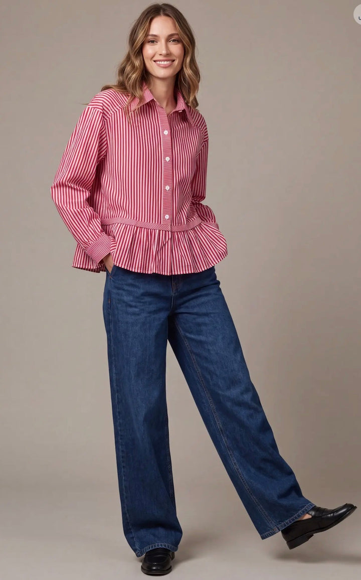 Sally’s Striped Blouse
