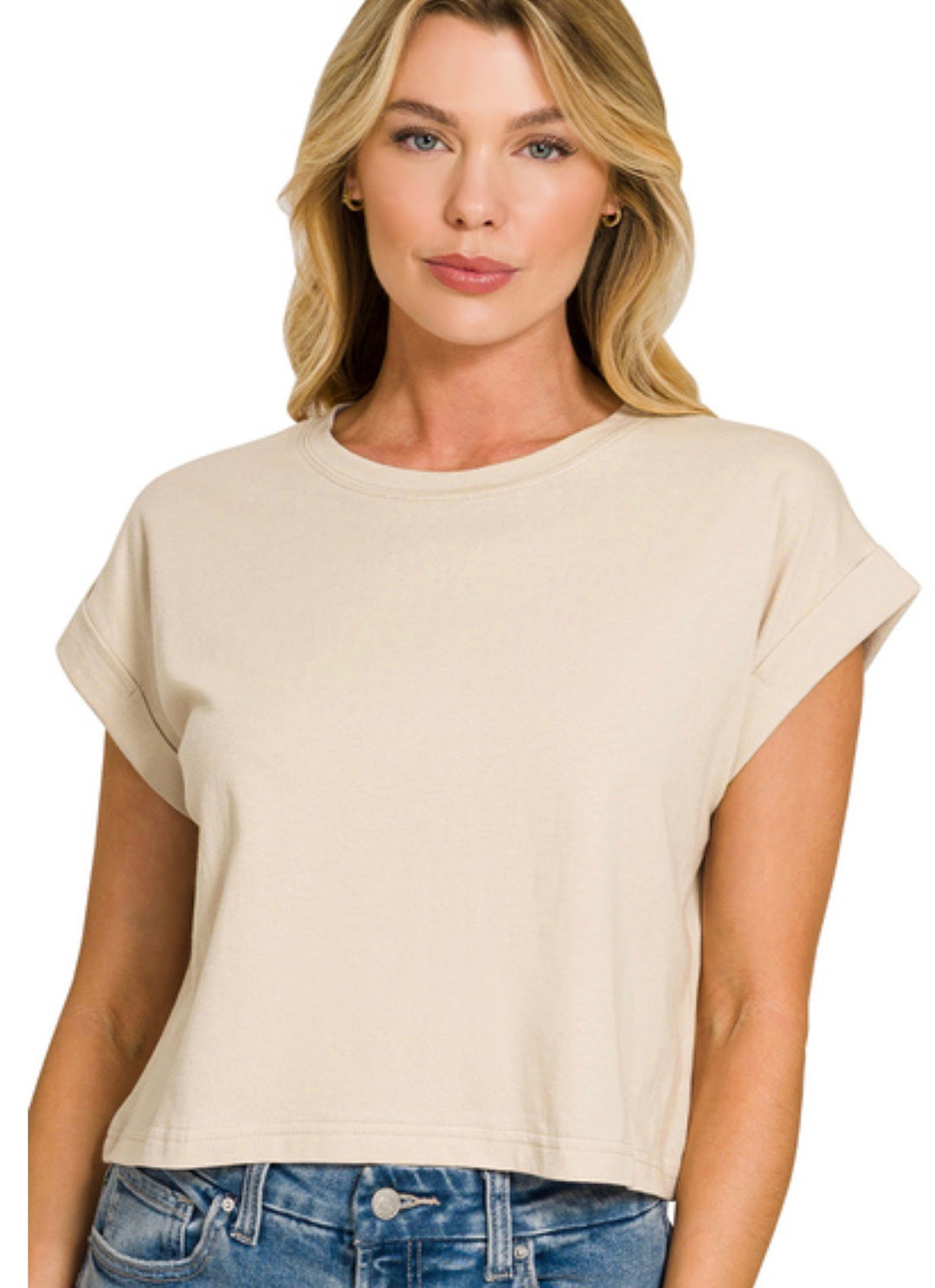Meg’s Cropped Tee