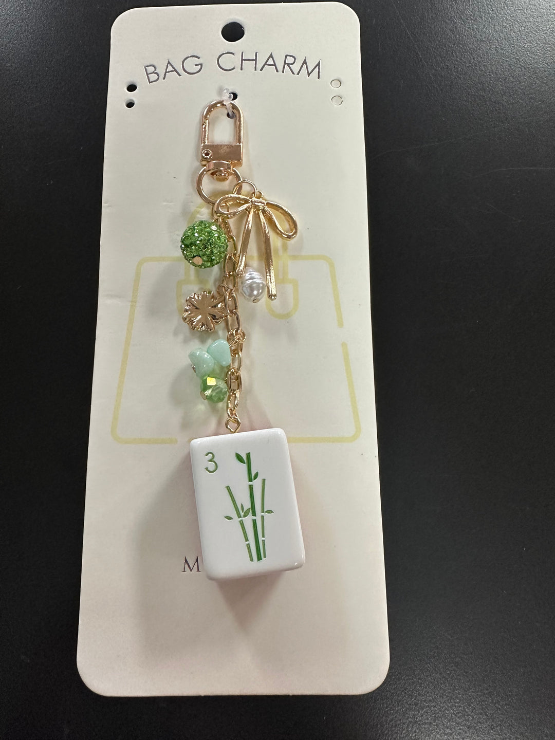 Mahjong Bag Charm