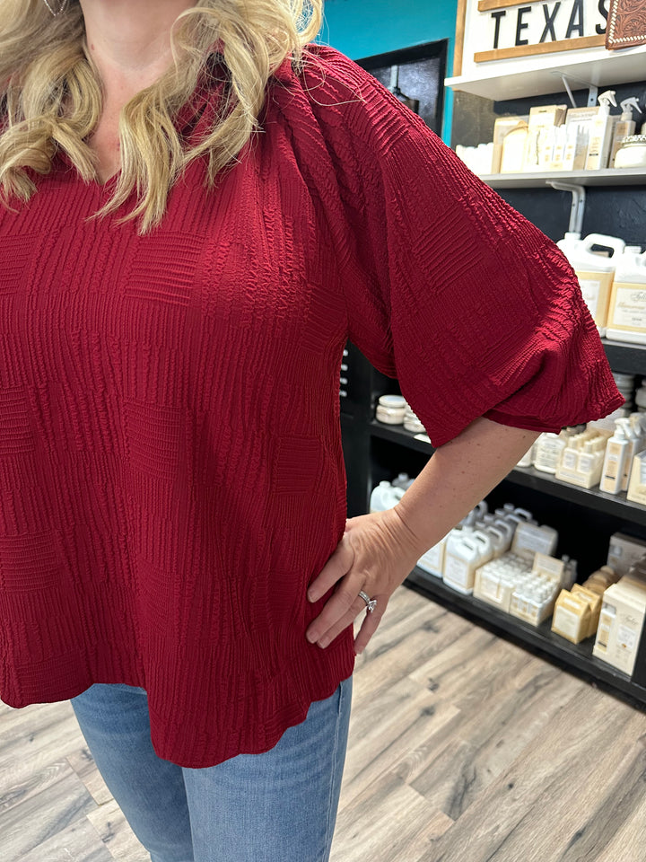 Crimson Glory Top