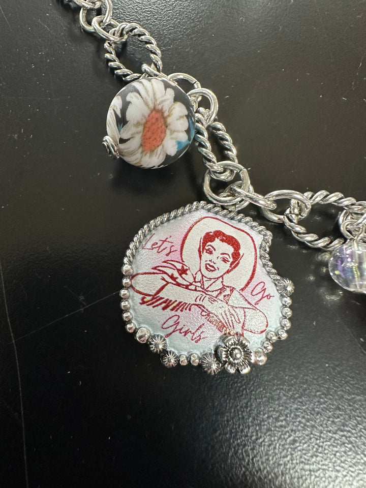 Rock n’ Roll Cowgirl Necklace or Earrings