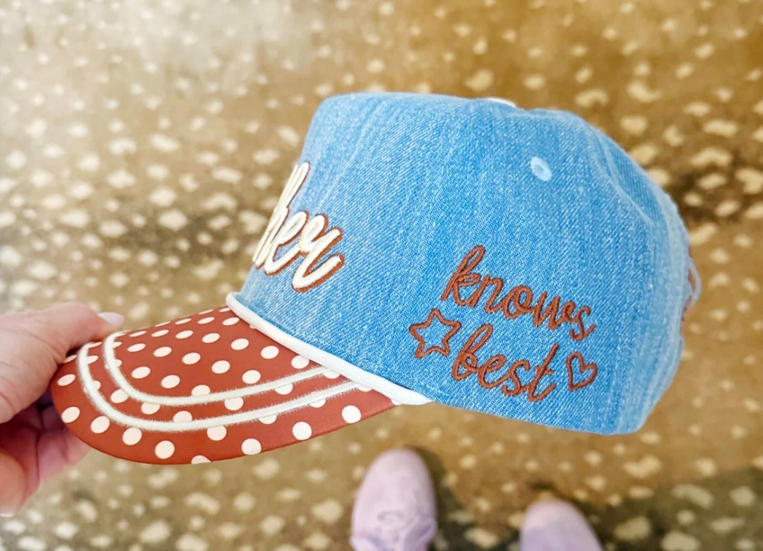 Mother Knows Best Trucker Hat