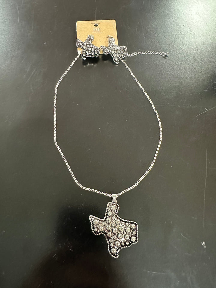 Texas Necklace & Earring Set