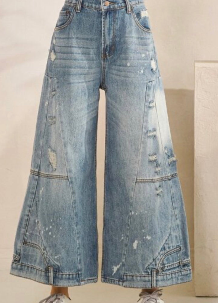 Upside Down Capri Pants