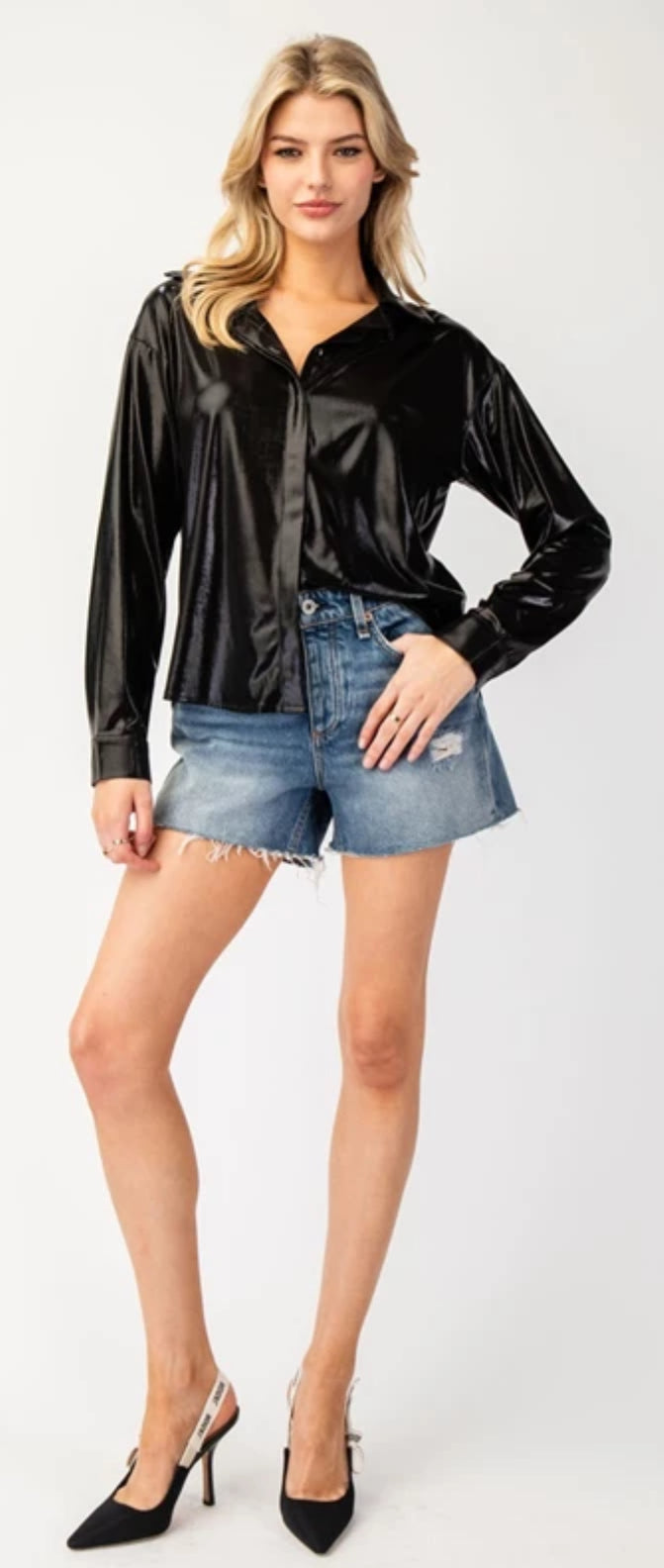 Ozzy’s Metallic Blouse