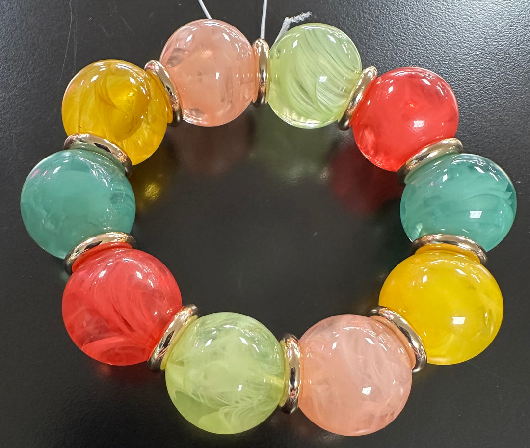 Bubble Gum Stretchy Bracelets