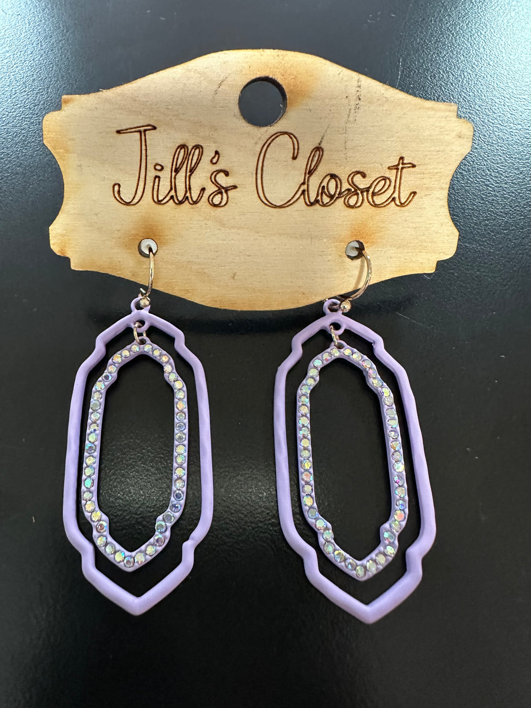 Double Drop Bling Earrings