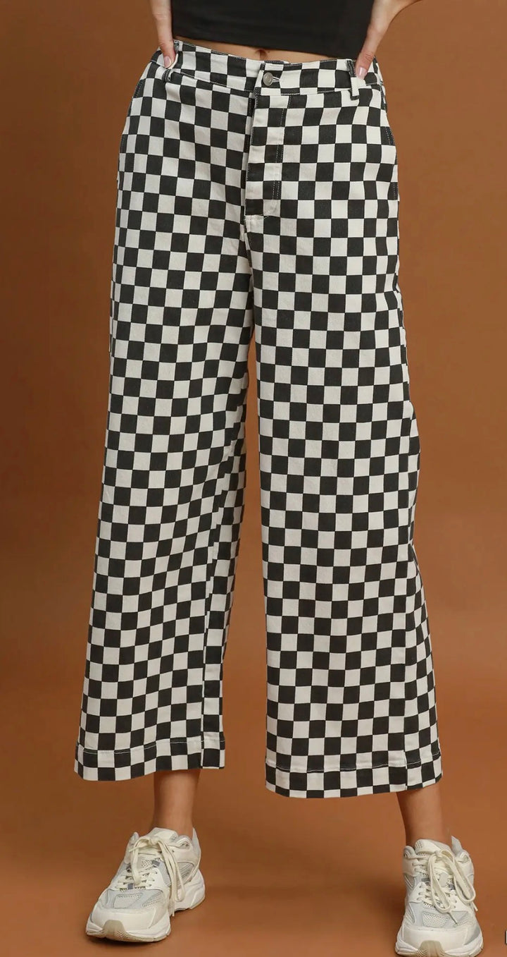 Checkered Flag Jeans