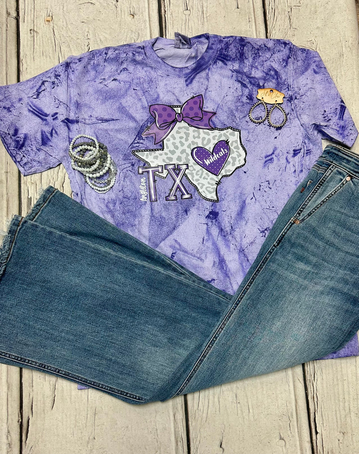 Angleton Wildcats Doodle TX tee