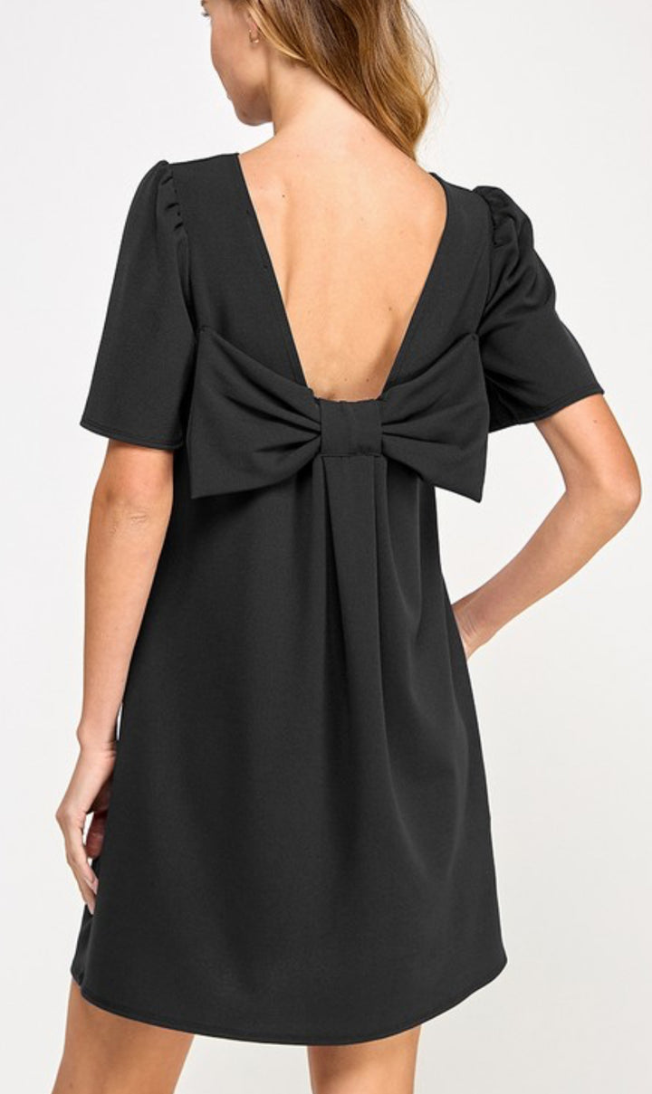 Bowtastic Dress w/Sleeves