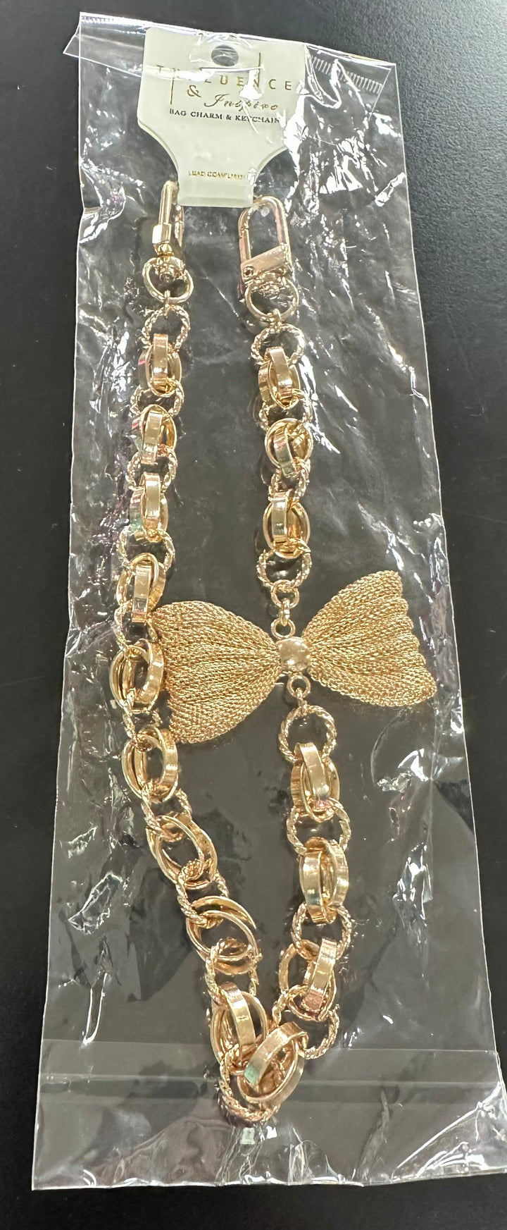 Golden Purse Chain Charms