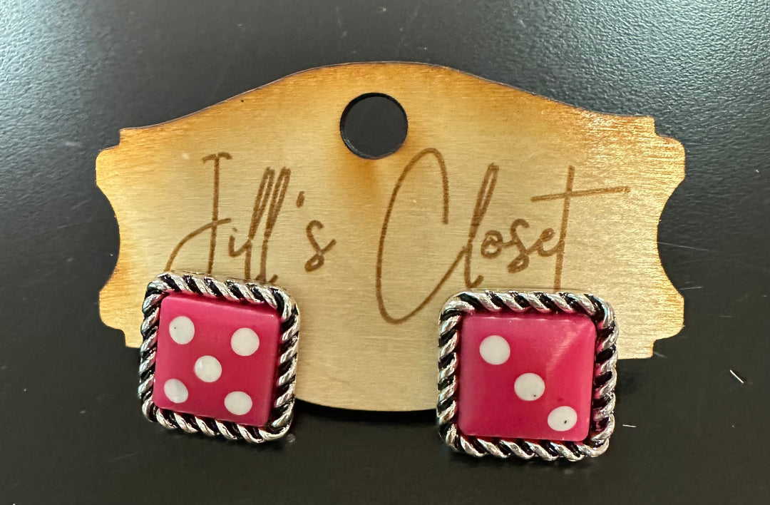 Bunco Babe Dice Earrings