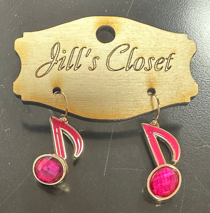 Musical Note Earrings