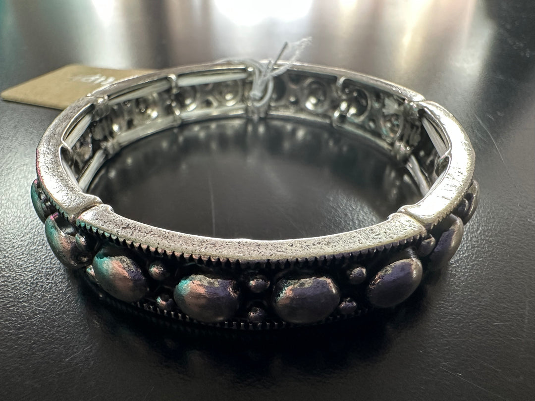 Lg.Silver Bead Bracelet