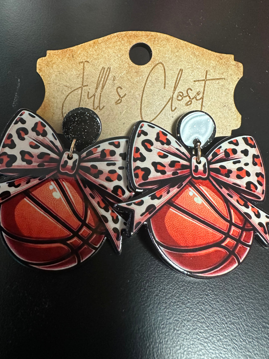 Basketball Earrings