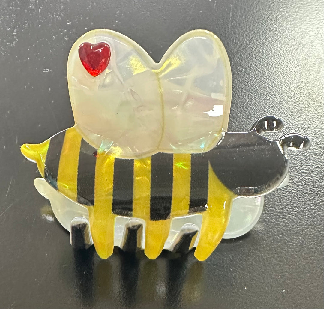 Bee Mine Hair Clips