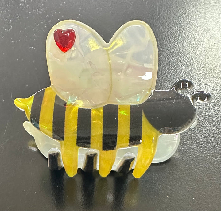 Bee Mine Hair Clips