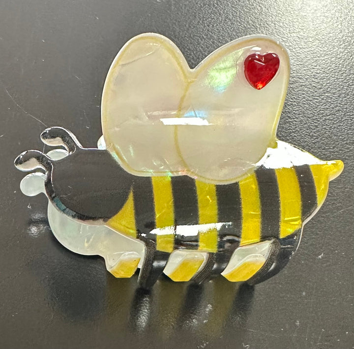 Bee Mine Hair Clips