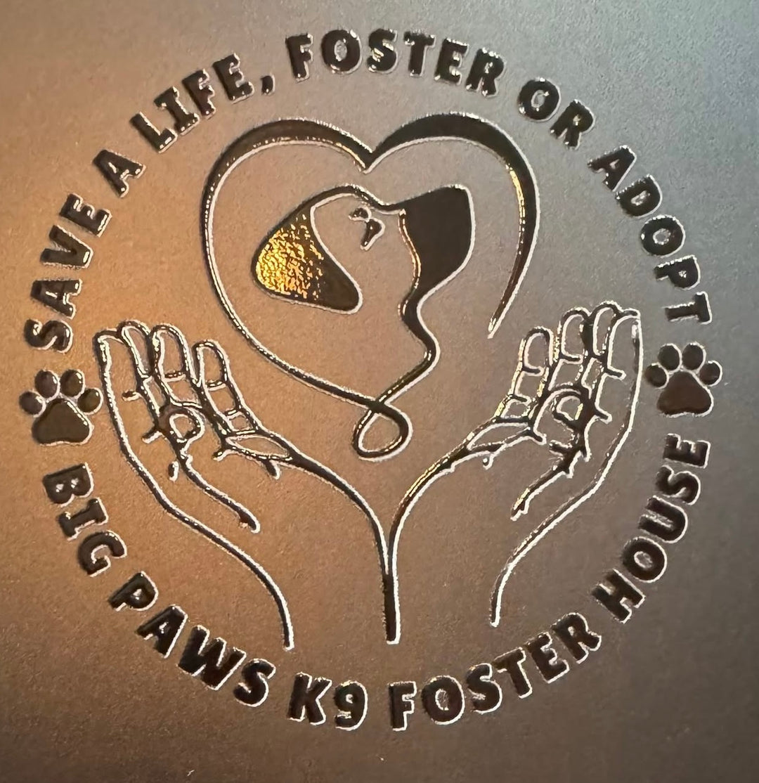 Big Paws K9 Foster Stickers