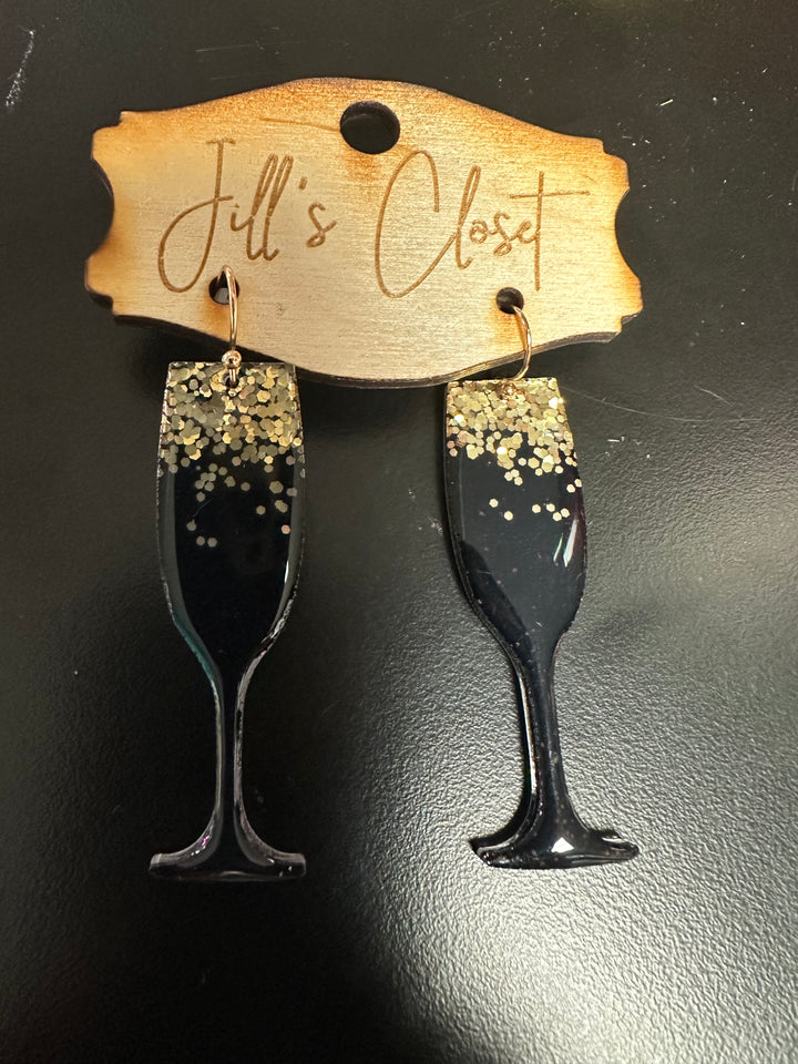 Champagne Earrings