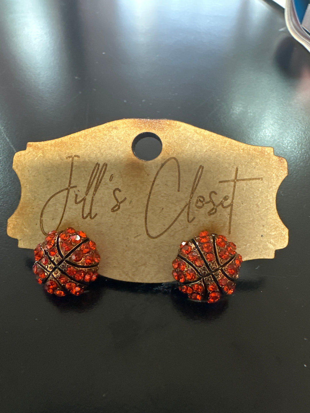 Basketball Earrings