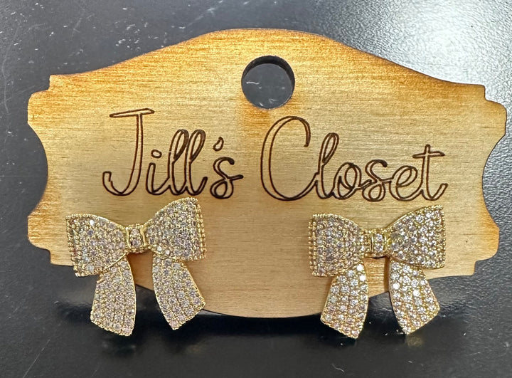 Blinky Bows Stud Earrings