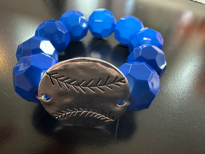Chunky Baseball Bracelets
