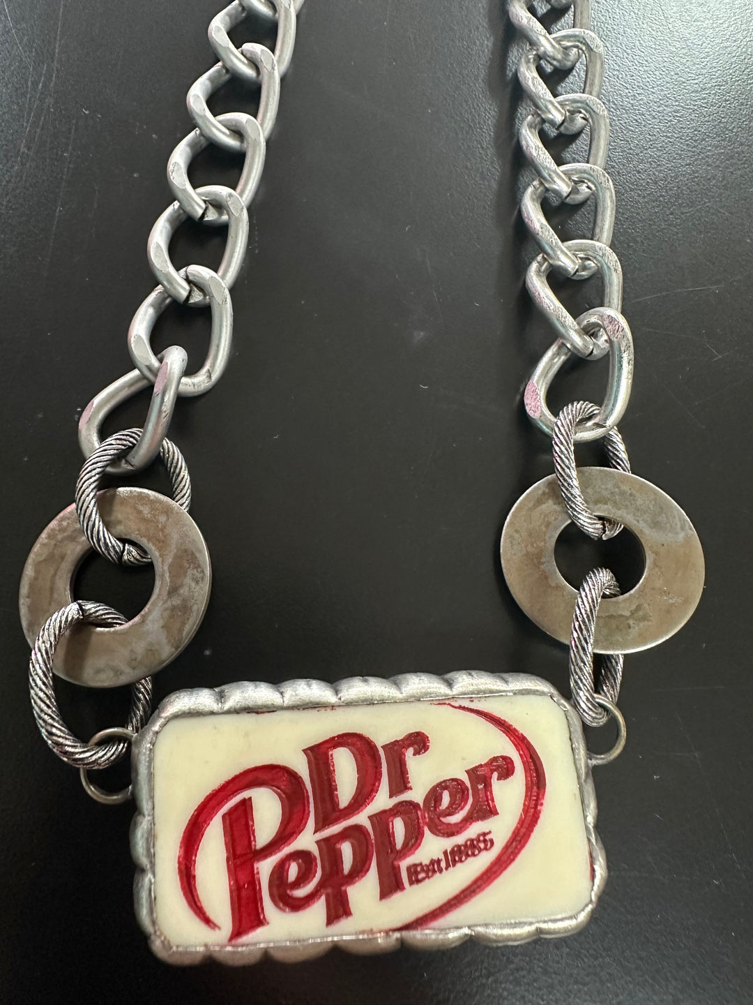 Art by Amy Domino Drink Necklace