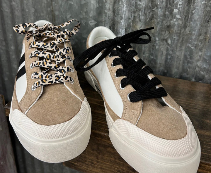Corky’s Hey Girl Sand White Shoes